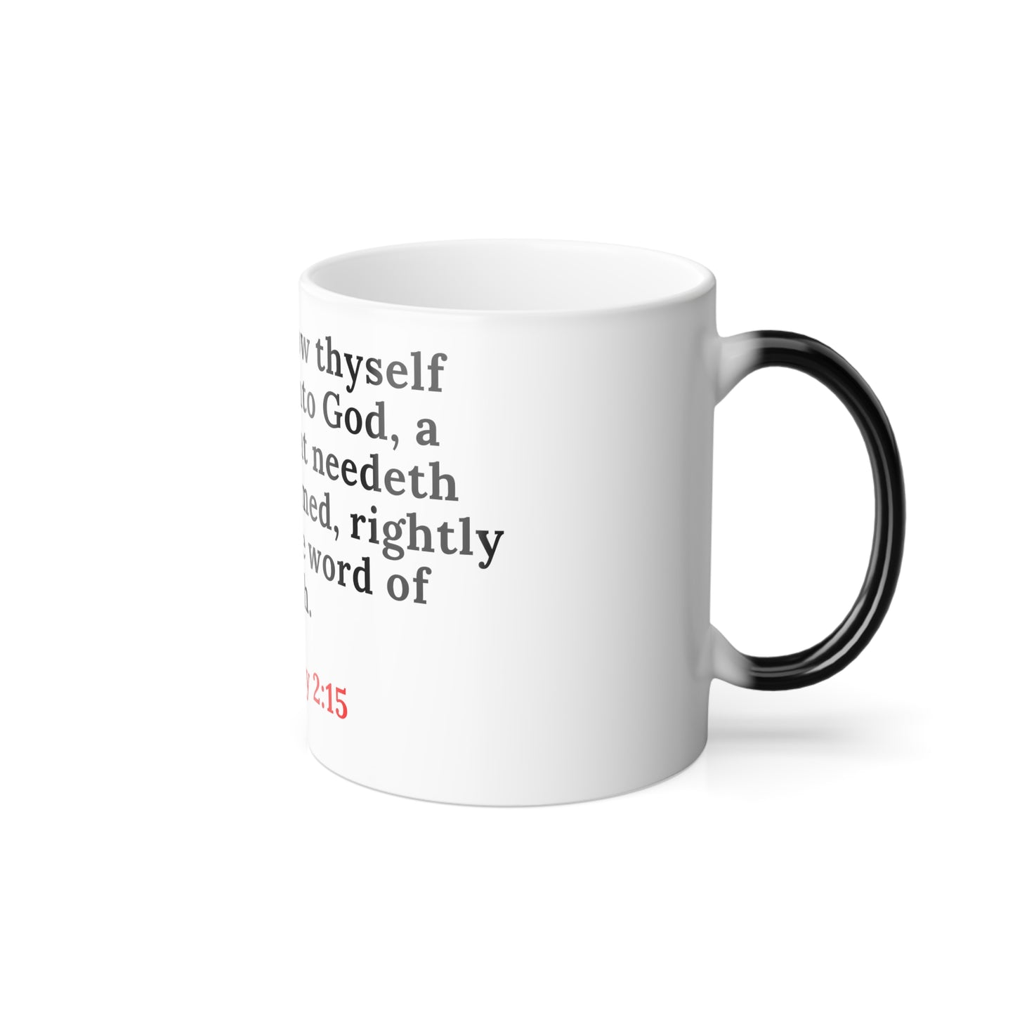 Color Morphing Mug, 11oz