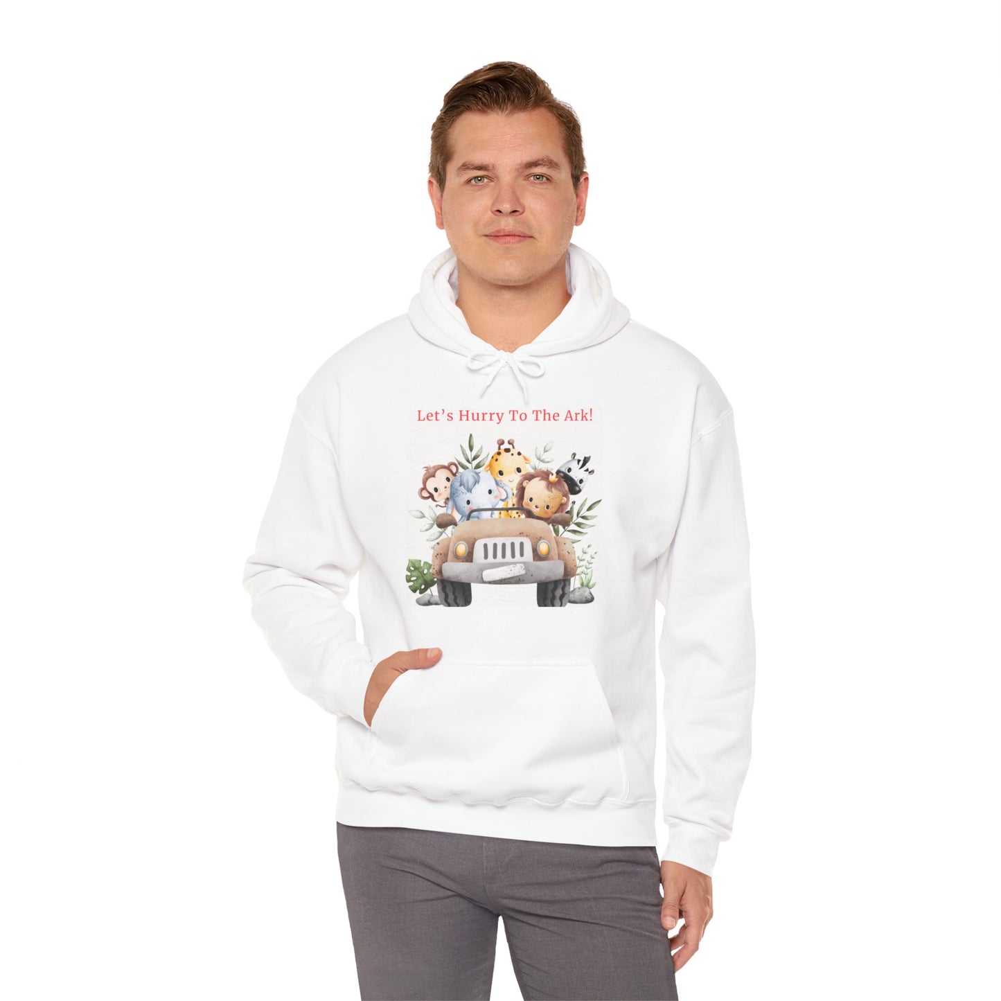 Unisex Heavy Blend™ Hooded Sweatshirt Noah's Ark