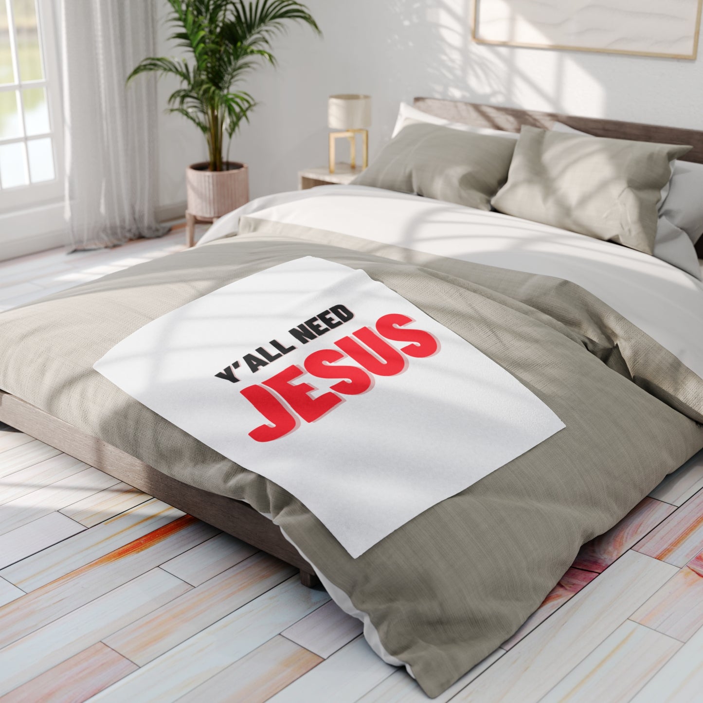 Y’all Need Jesus Arctic Fleece Blanket