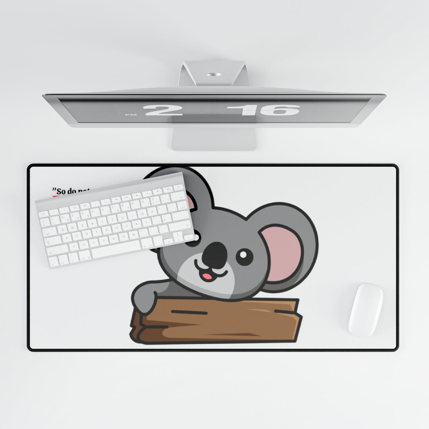 Desk Mats Do not fear verse