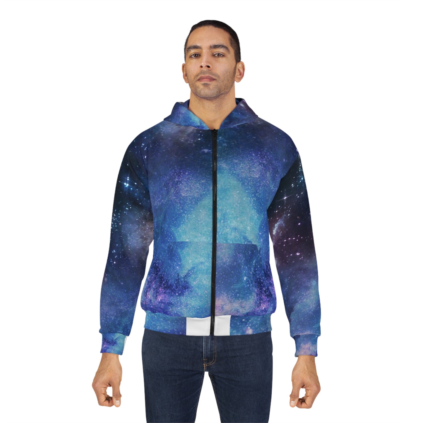 Unisex Zip Hoodie (AOP) Space