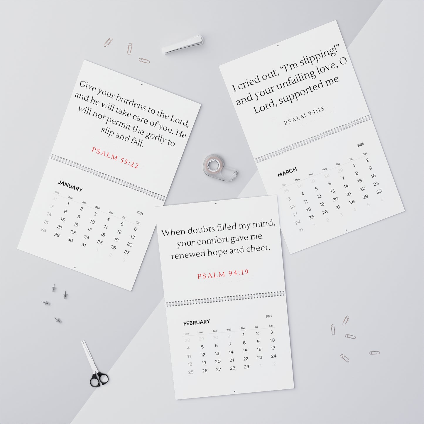 Wall Calendars (2024)