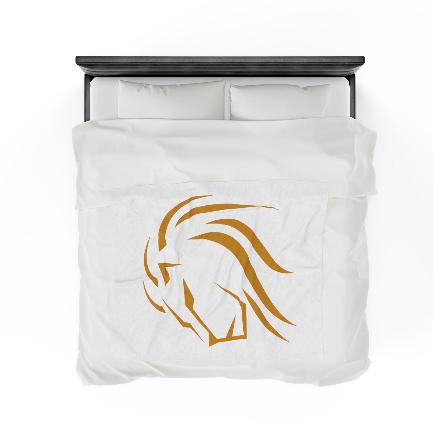 Velveteen Plush Blanket Lion