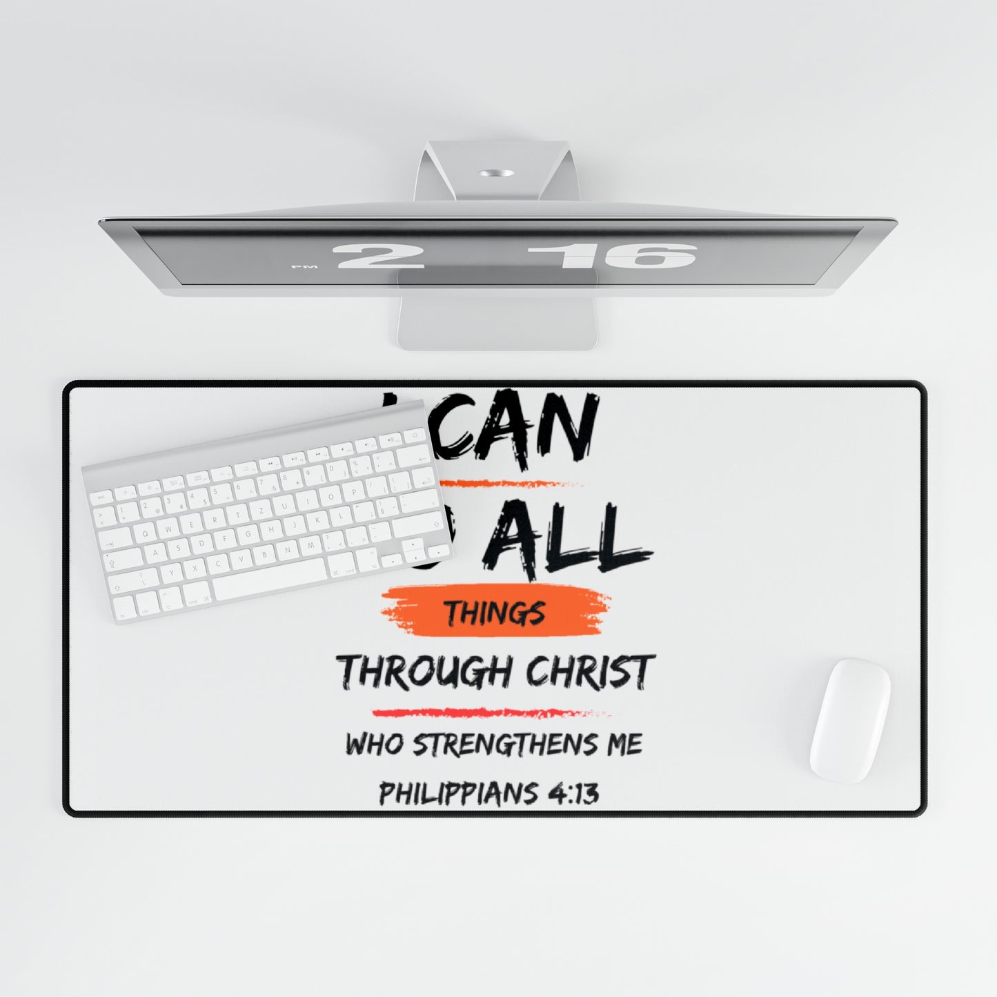 Desk Mats I can do all things through Christ