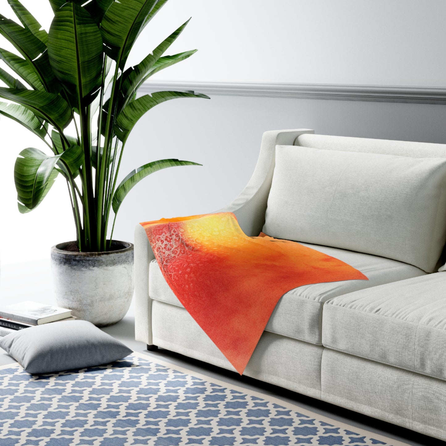 Baby Swaddle Blanket Peach 🍑