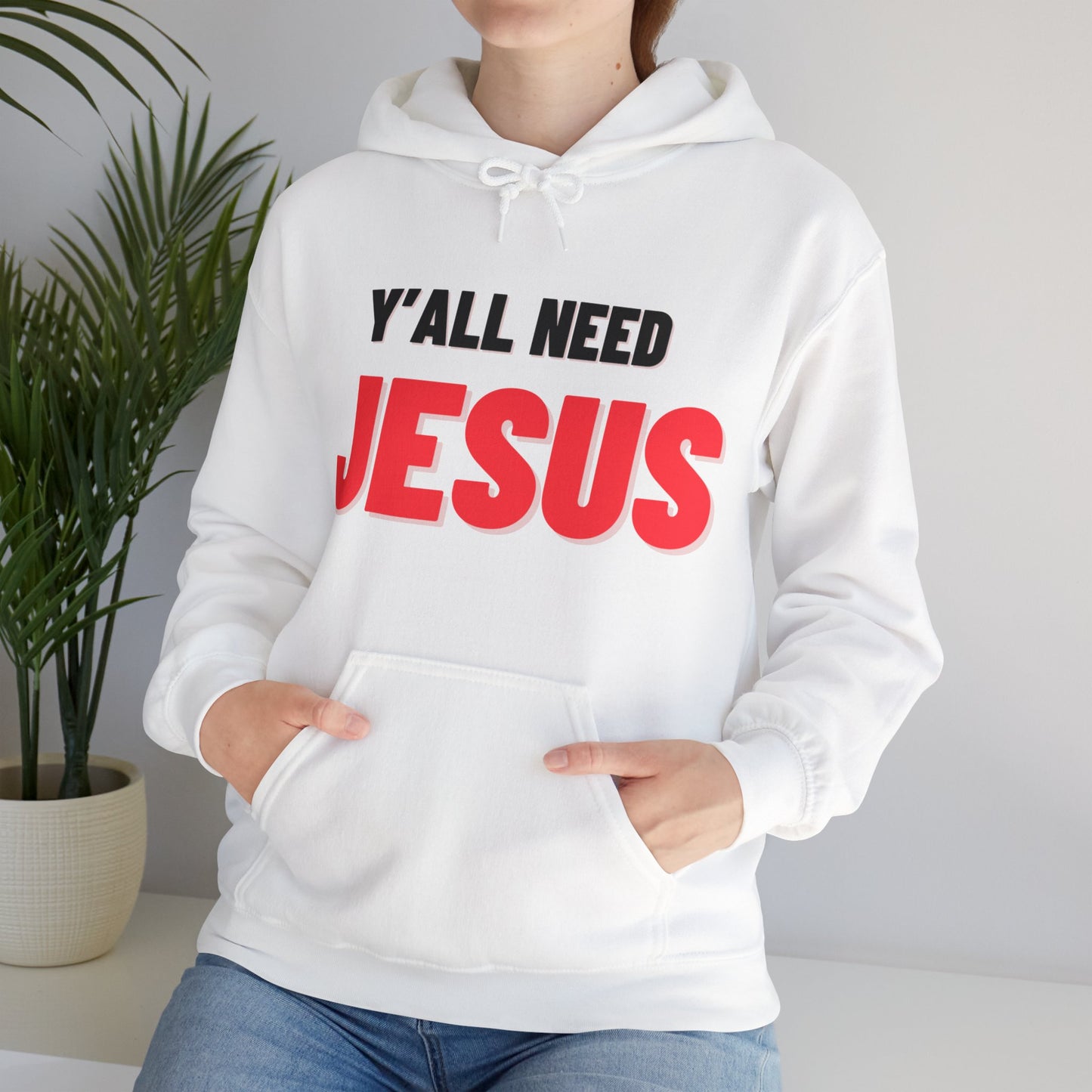 Unisex Heavy Blend™ Hooded Sweatshirt Y'all Need Jesus