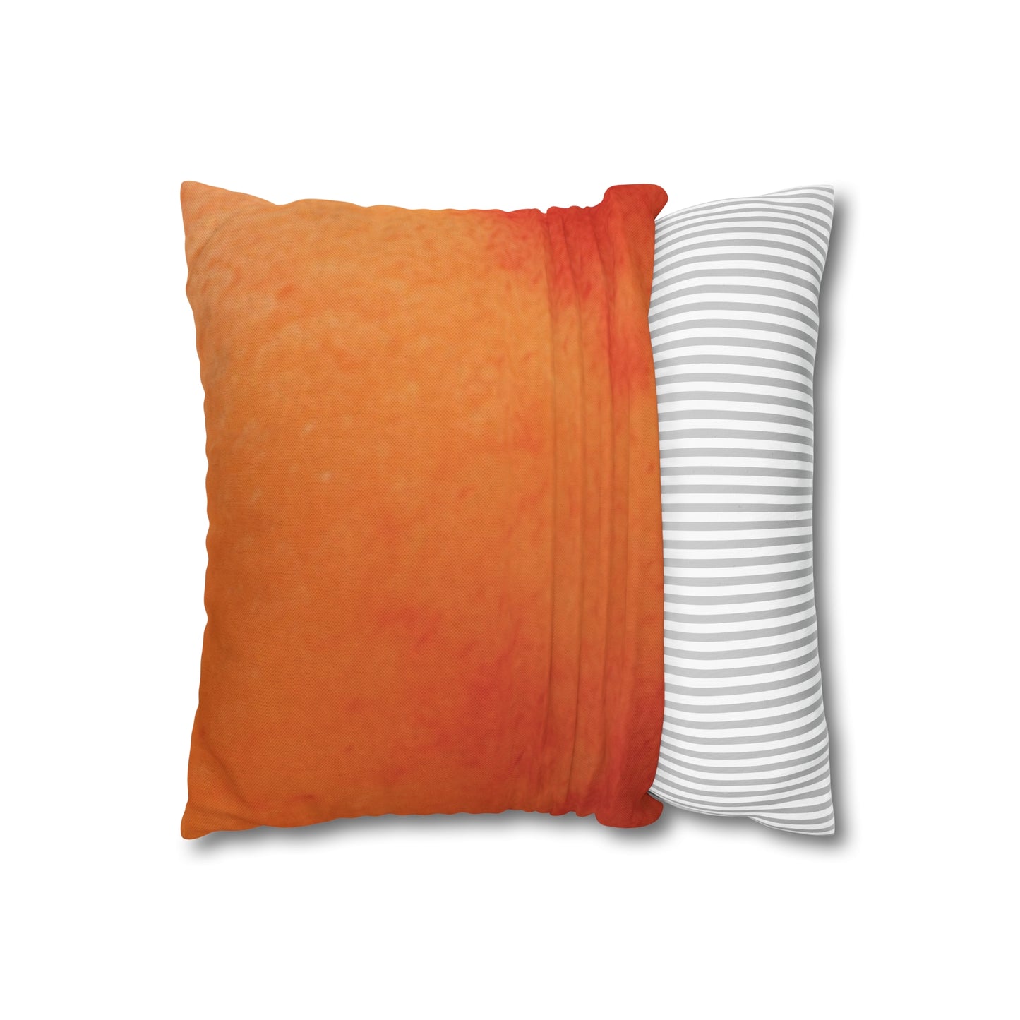 Spun Polyester Square Pillowcase peach 🍑