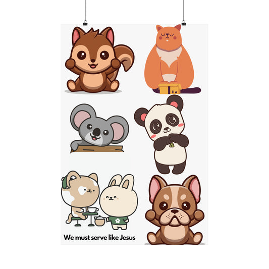 Matte Vertical Posters