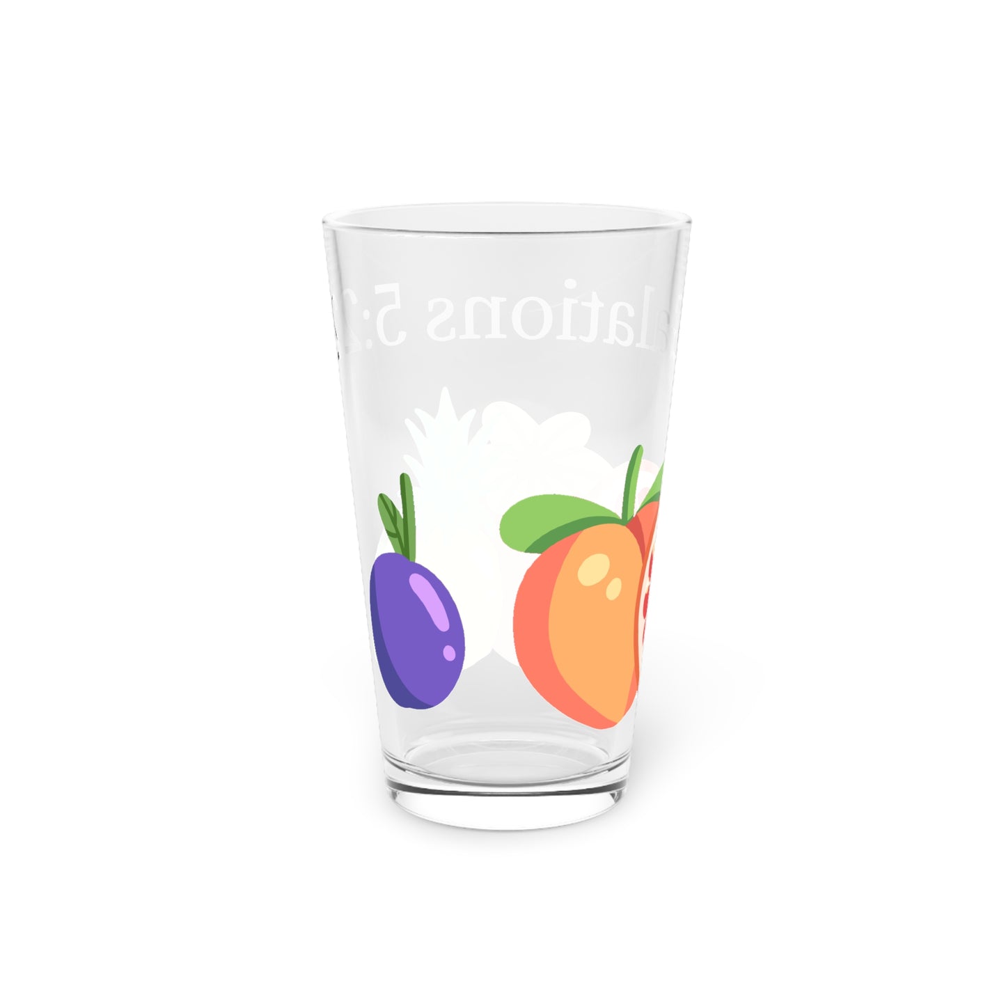 Pint Glass, 16oz Gakations 5:22