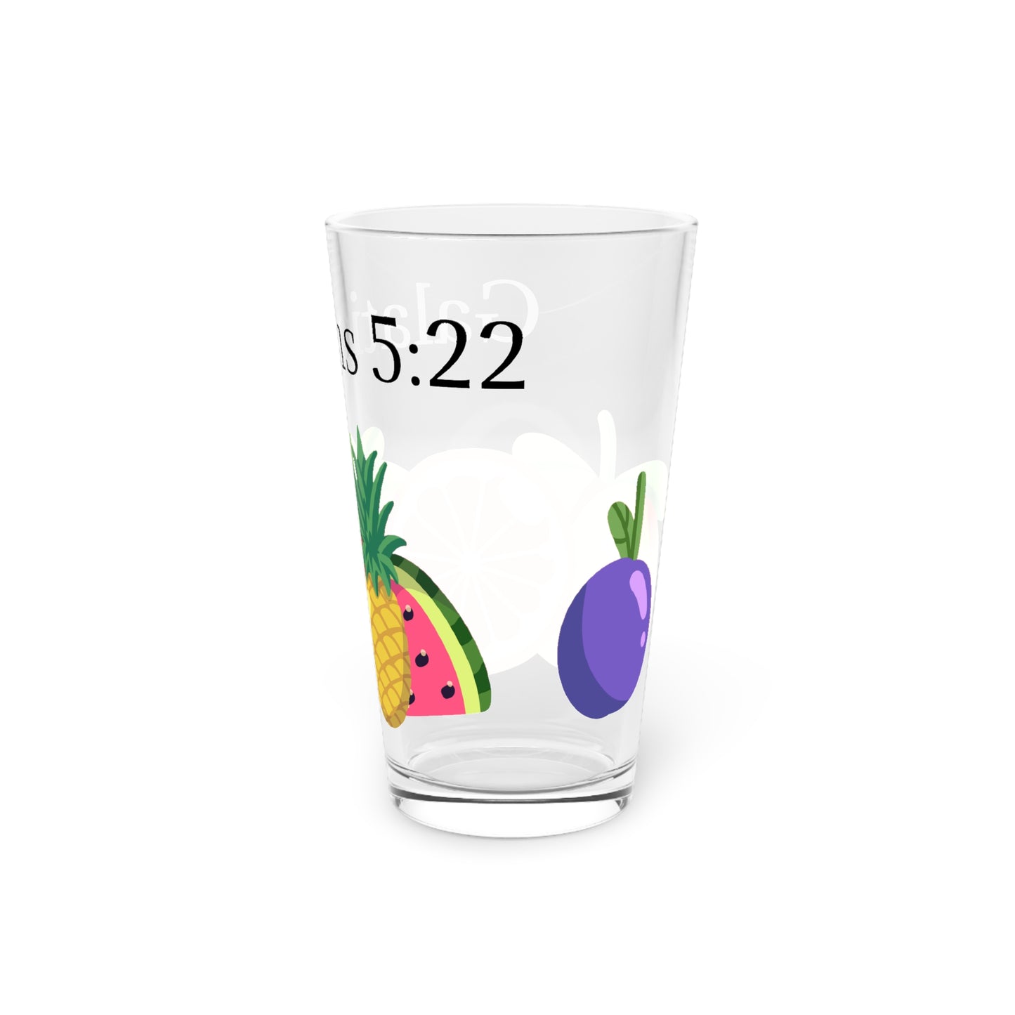 Pint Glass, 16oz Gakations 5:22