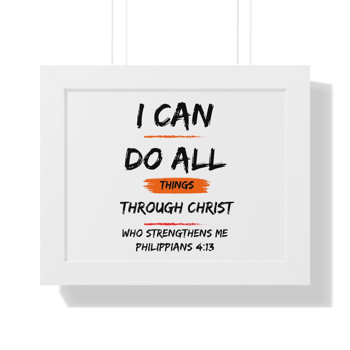 Framed Horizontal Poster