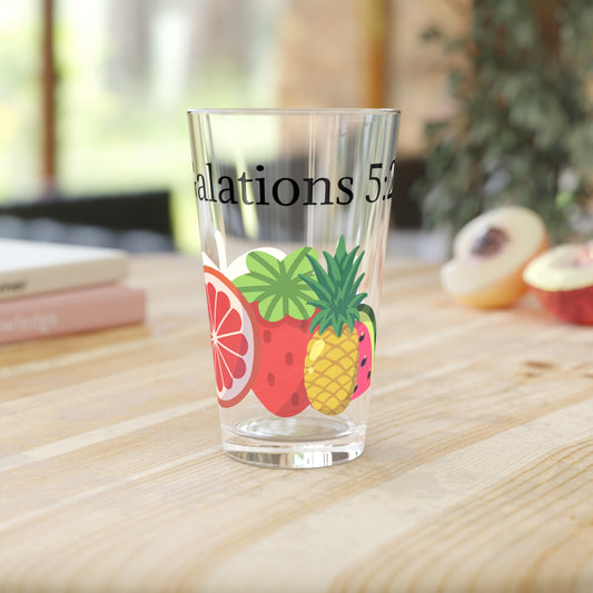 Pint Glass, 16oz Gakations 5:22