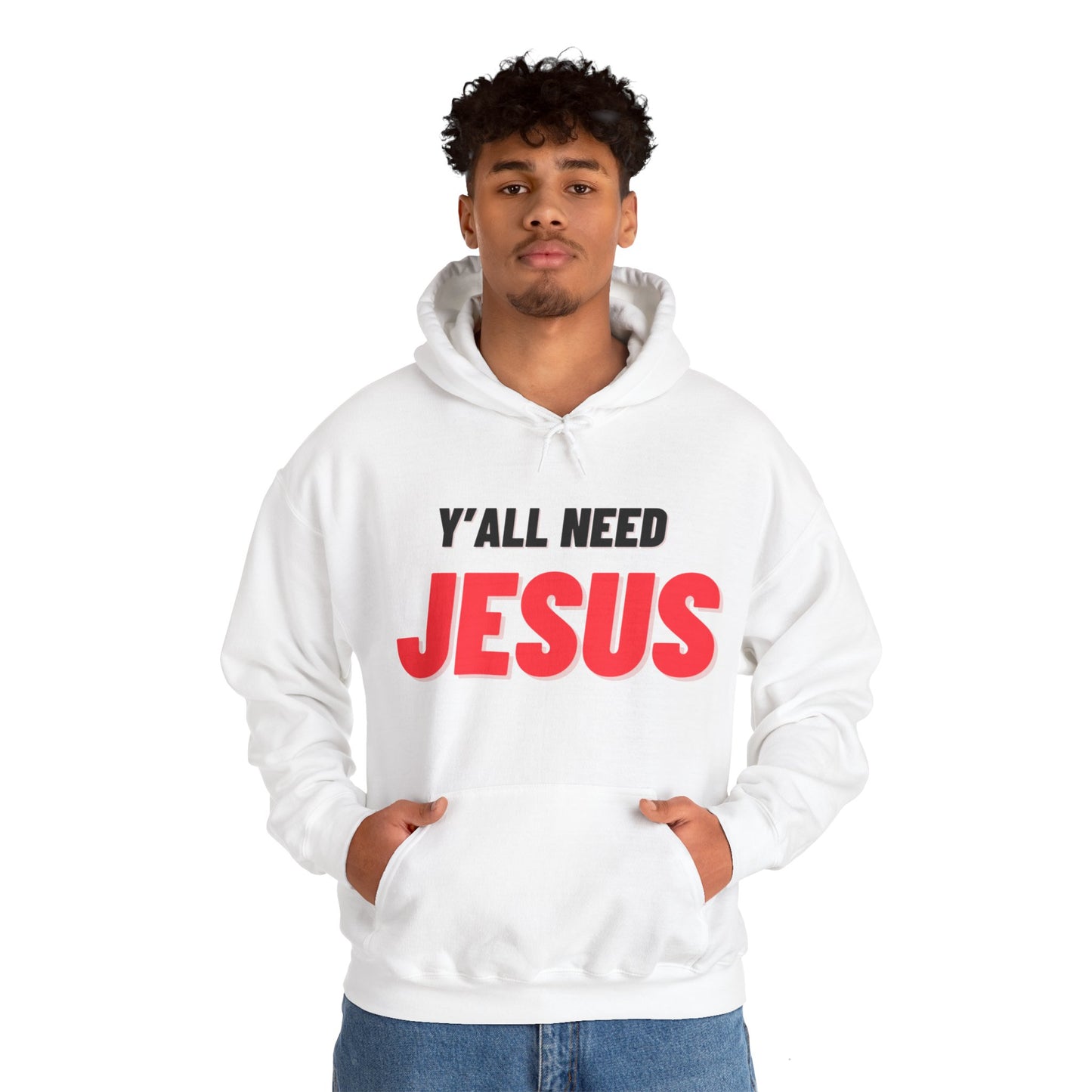 Unisex Heavy Blend™ Hooded Sweatshirt Y'all Need Jesus