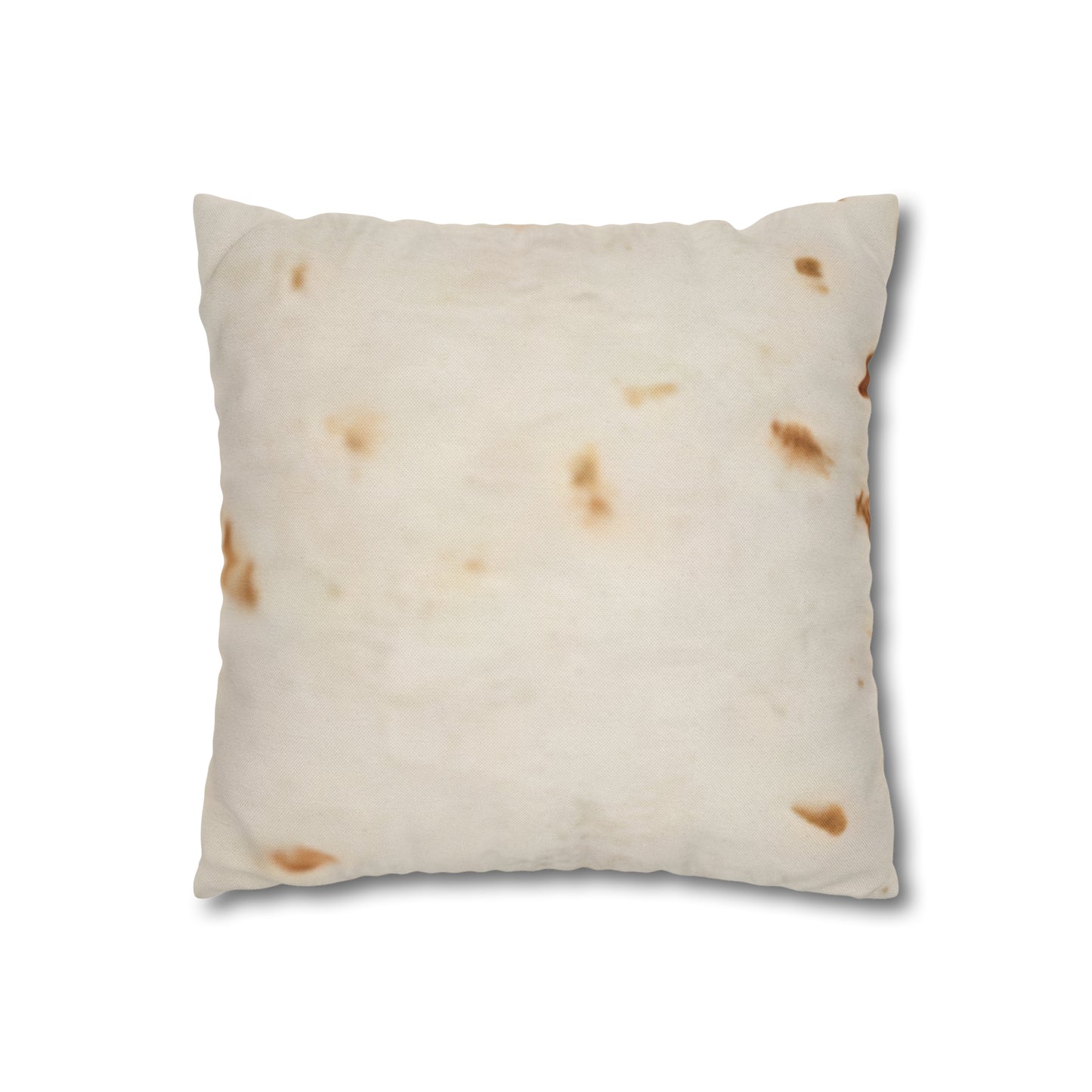 Spun Polyester Square Pillowcase soft taco