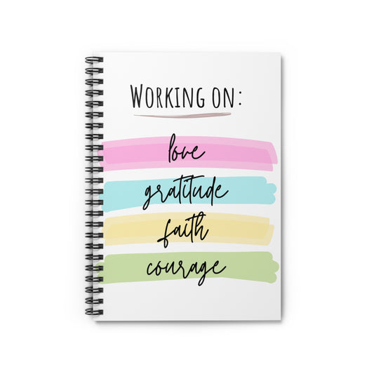 Spiral Notebook - Ruled Line