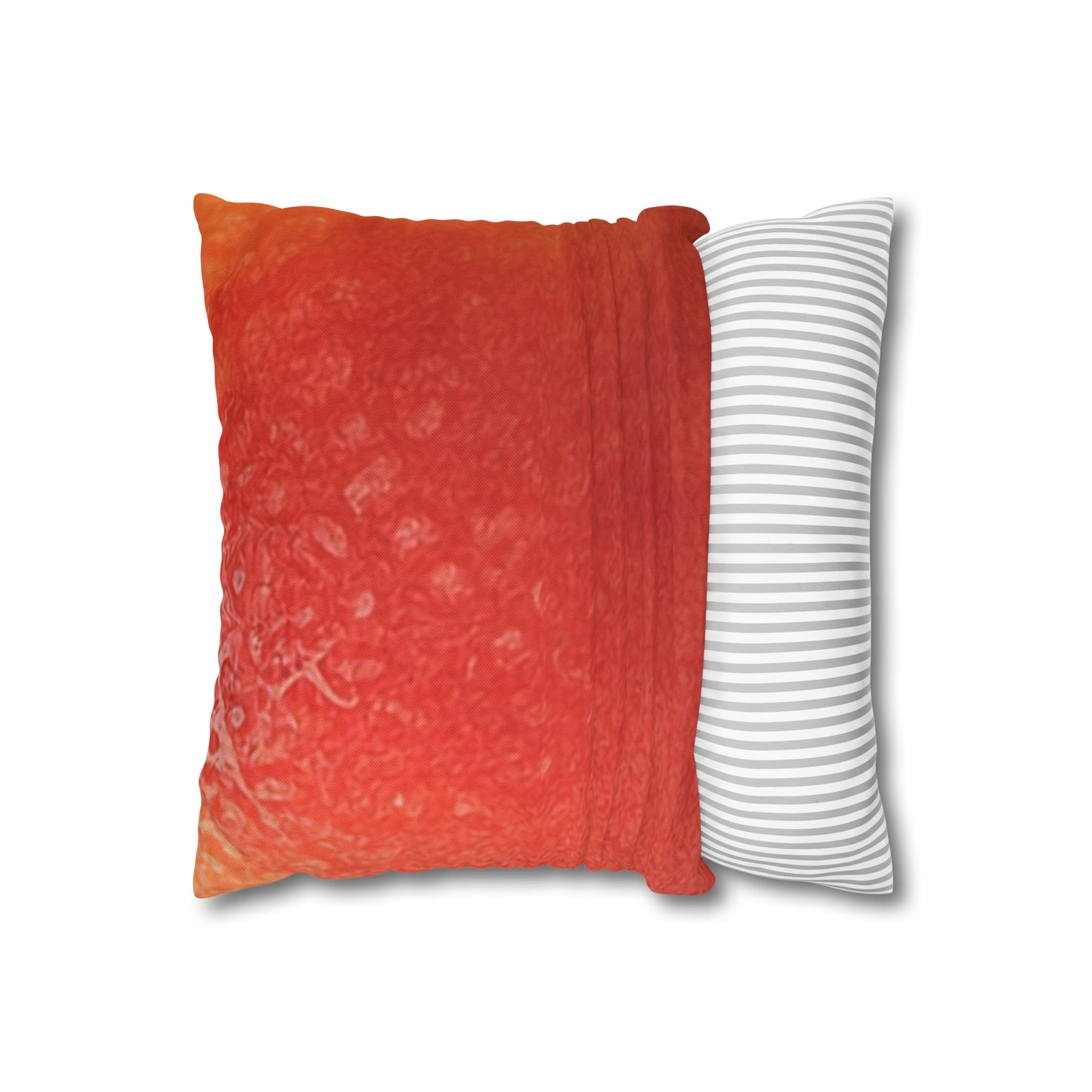 Spun Polyester Square Pillowcase peach 🍑