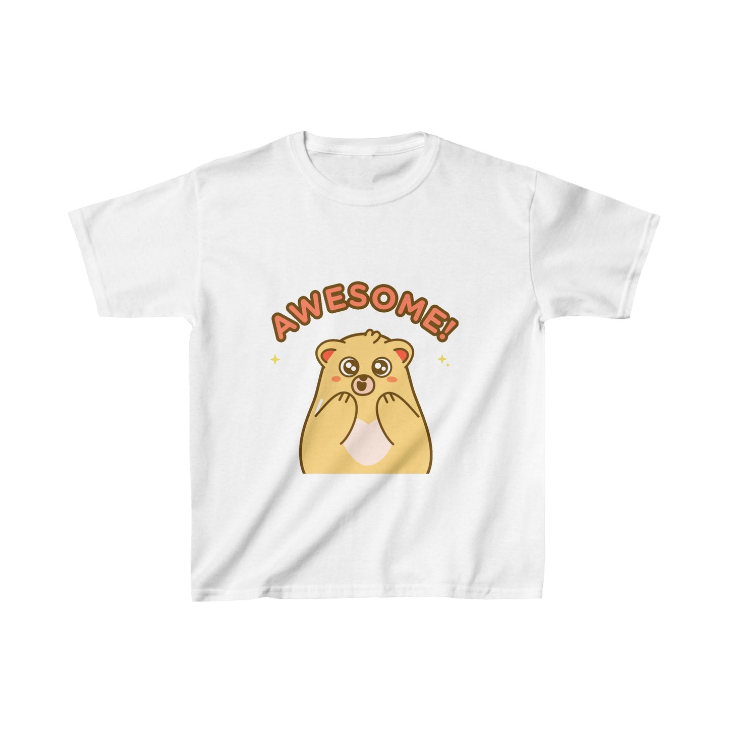 Kids Heavy Cotton™ Tee Cute Tiger Jesus