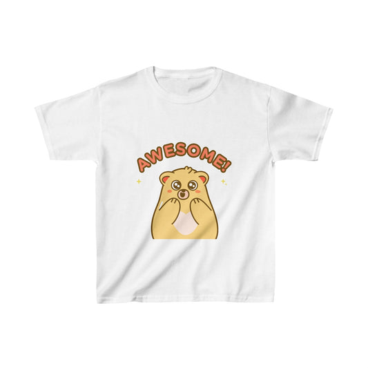 Kids Heavy Cotton™ Tee Cute Tiger Jesus