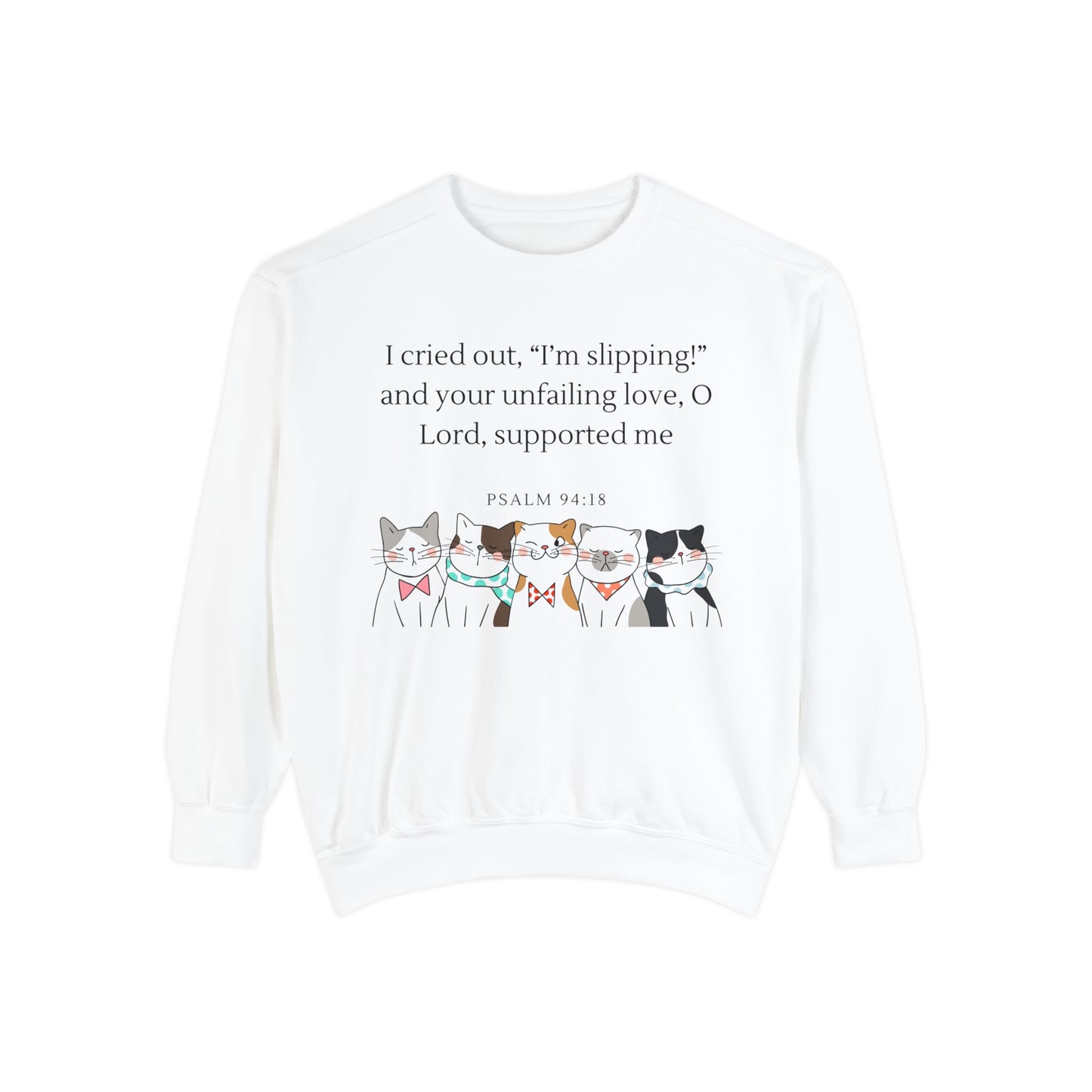 Unisex Garment-Dyed Sweatshirt