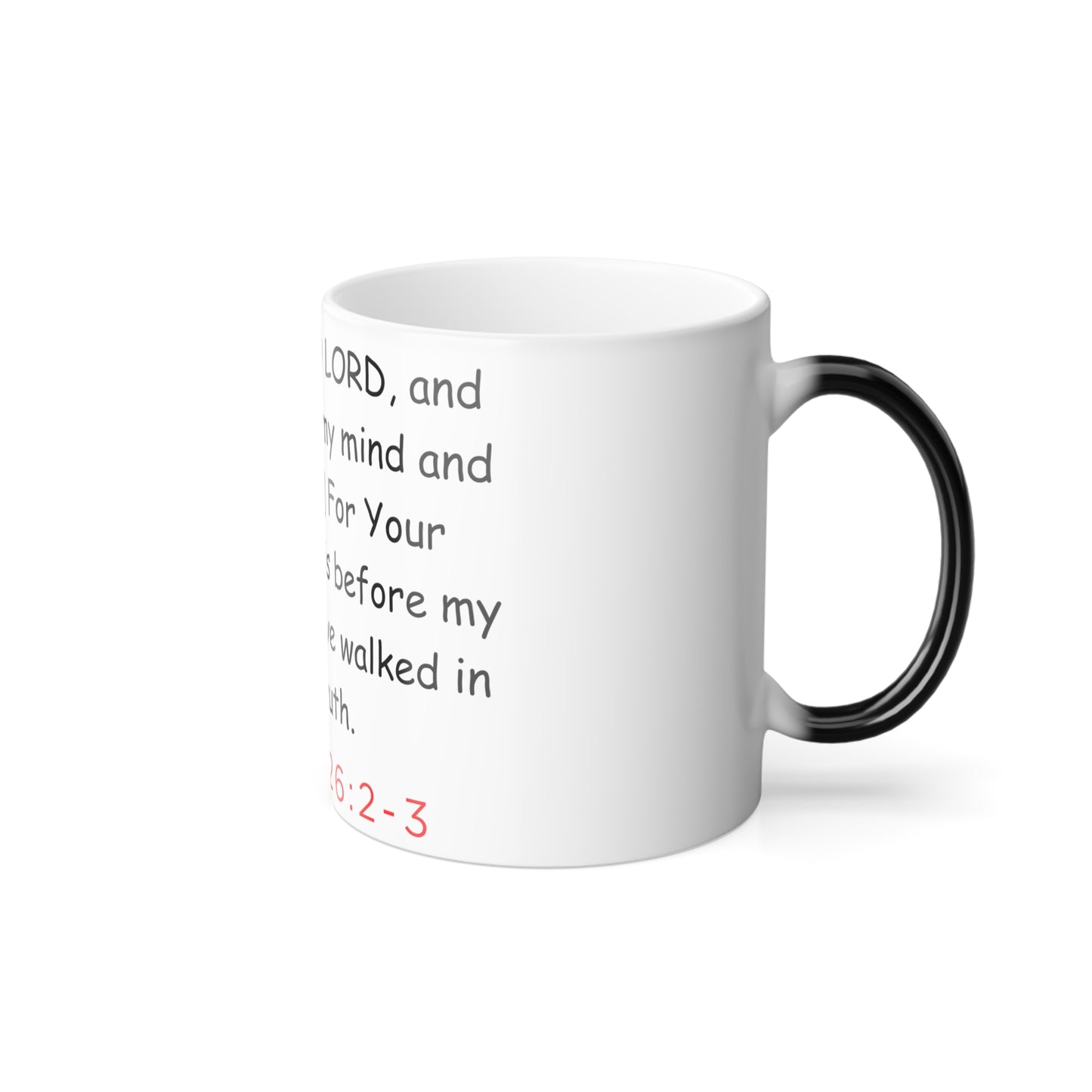 Psalm 26 Mug, 11oz