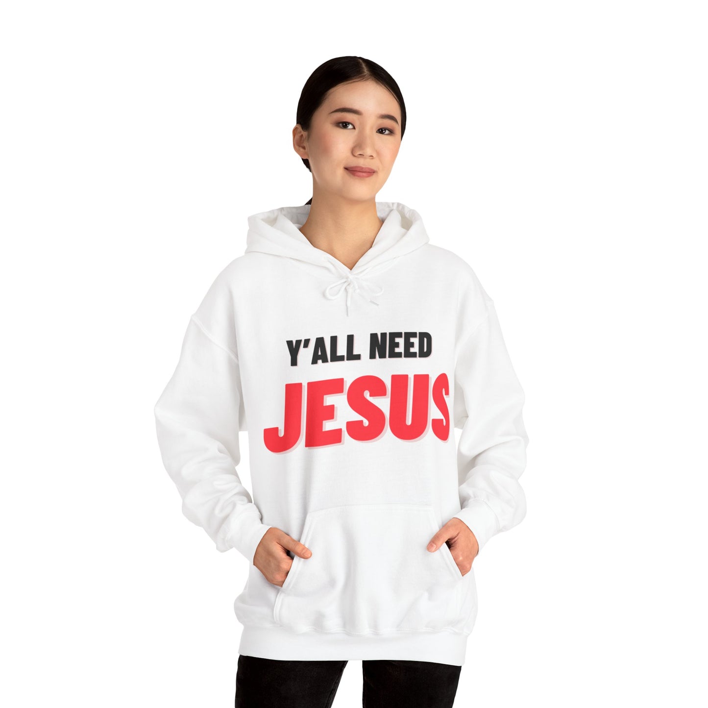 Unisex Heavy Blend™ Hooded Sweatshirt Y'all Need Jesus
