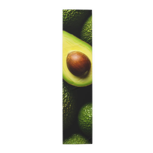Table Runner (Cotton, Poly) Avocado