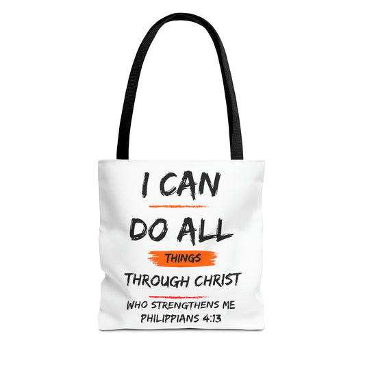 I can do all things Tote Bag (AOP)