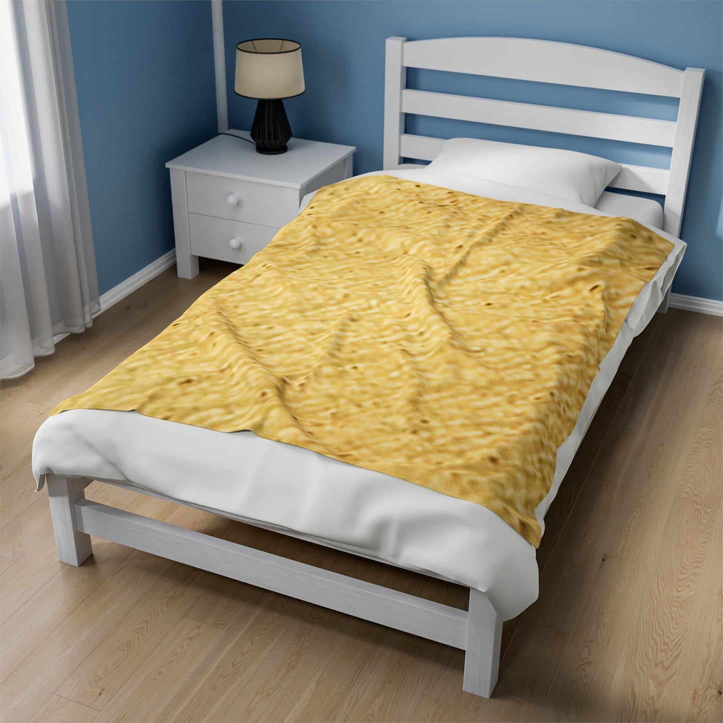 Velveteen Plush Blanket Corn shell