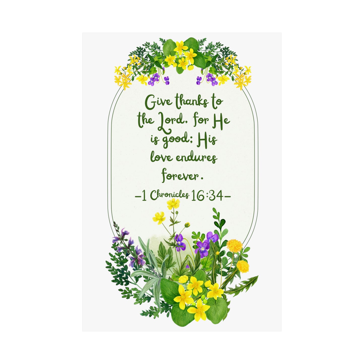 Matte Vertical Posters