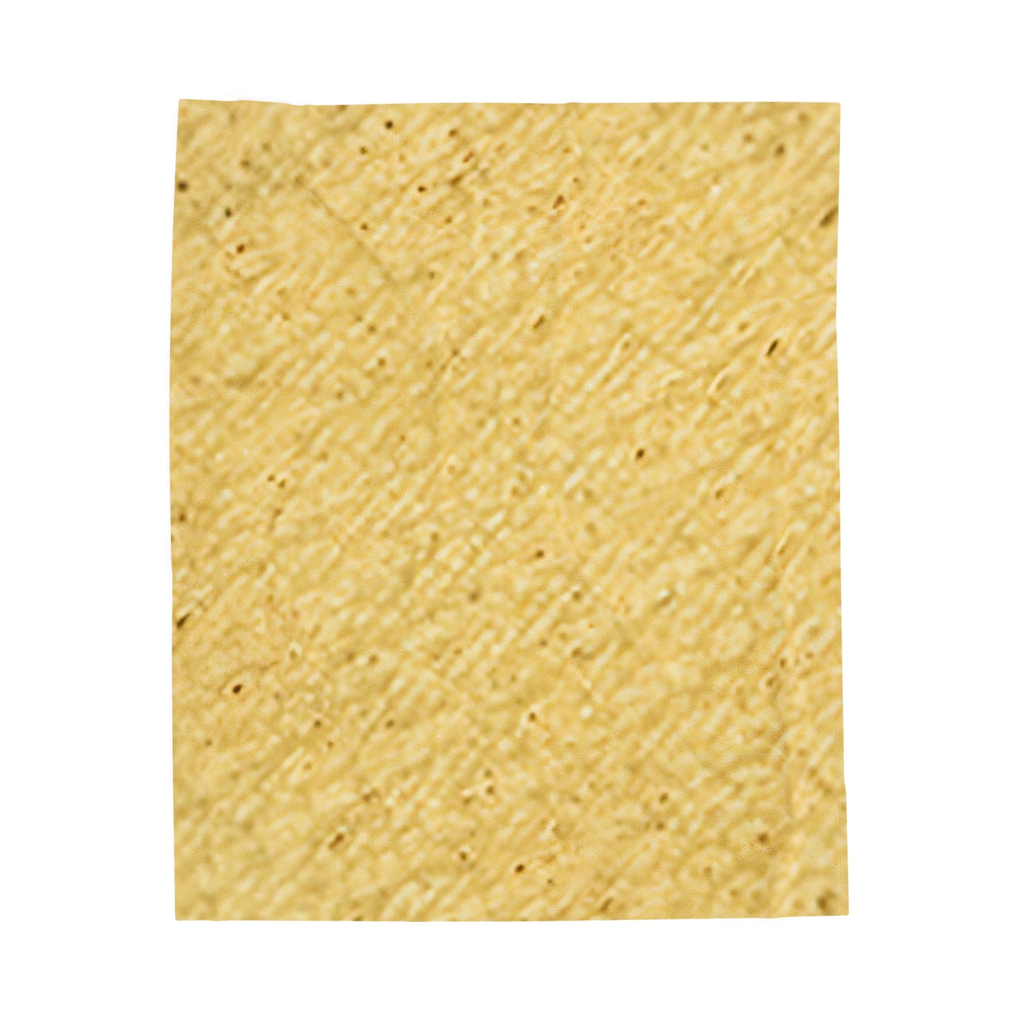 Velveteen Plush Blanket Corn shell