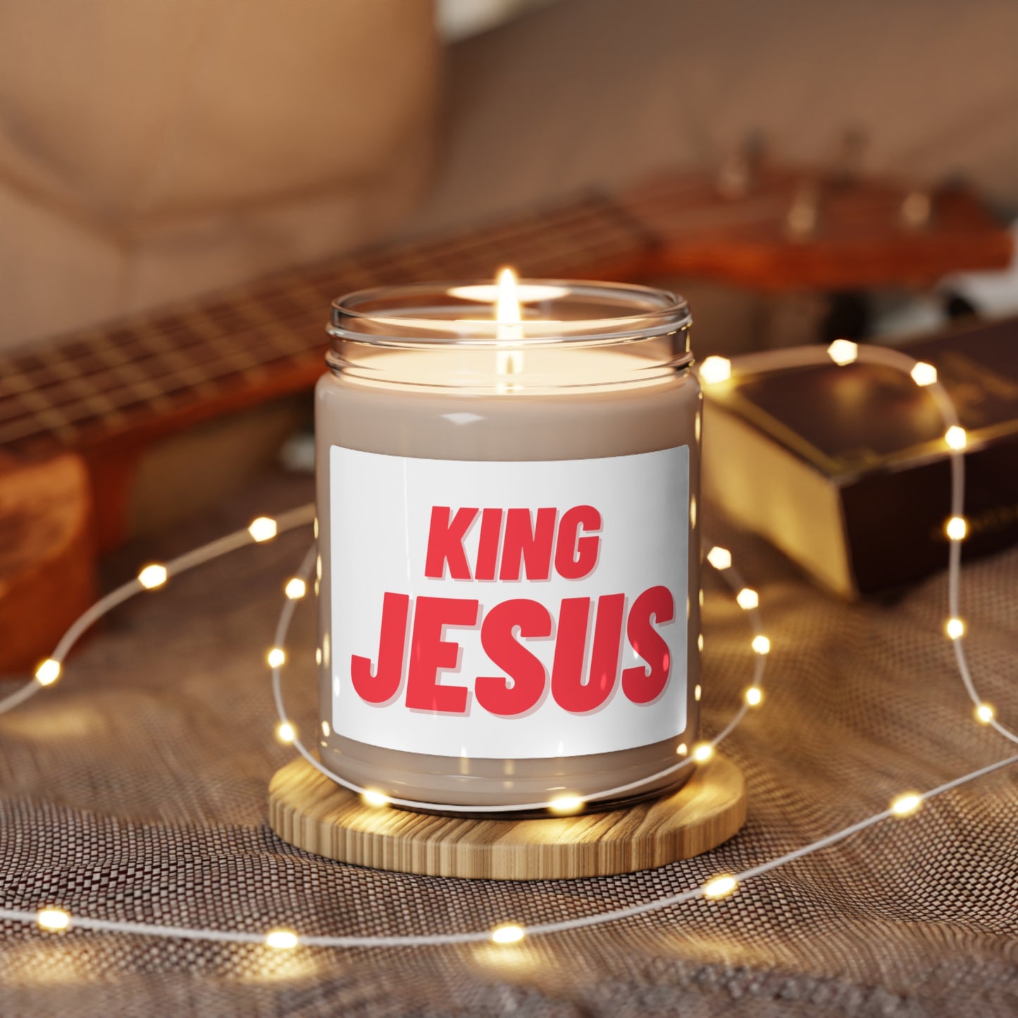 King Jesus Scented Soy Candle, 9oz