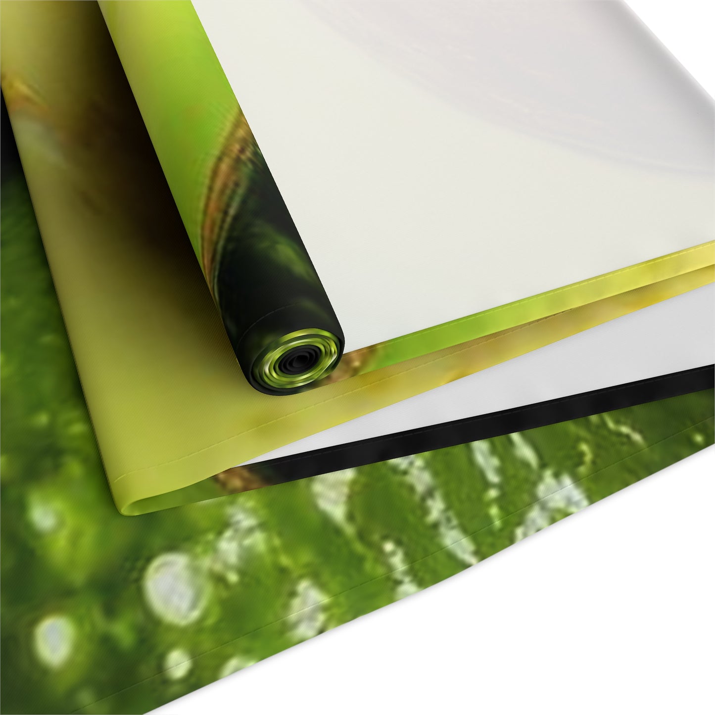 Table Runner (Cotton, Poly) Avocado