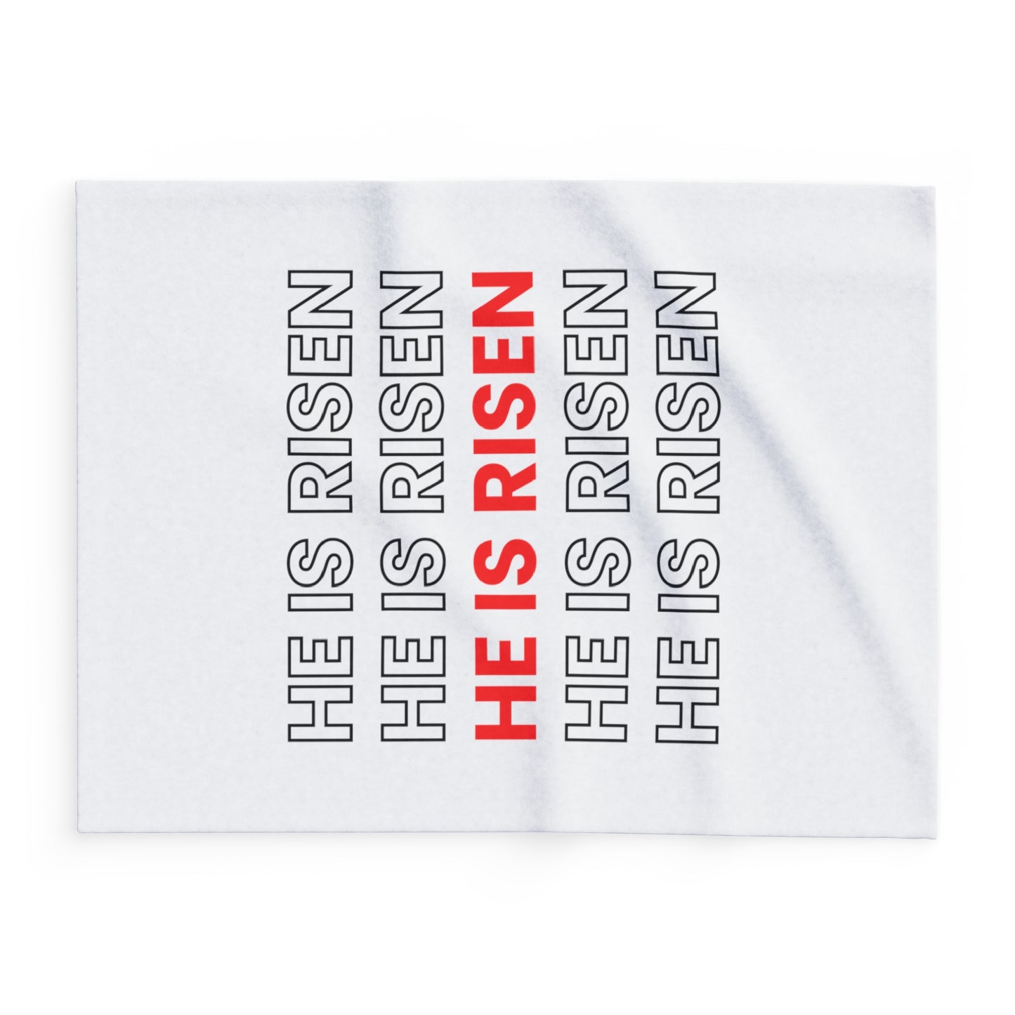 He Is Risen Arctic Fleece Blanket