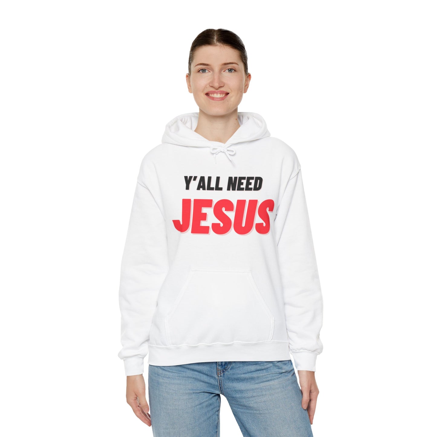 Unisex Heavy Blend™ Hooded Sweatshirt Y'all Need Jesus