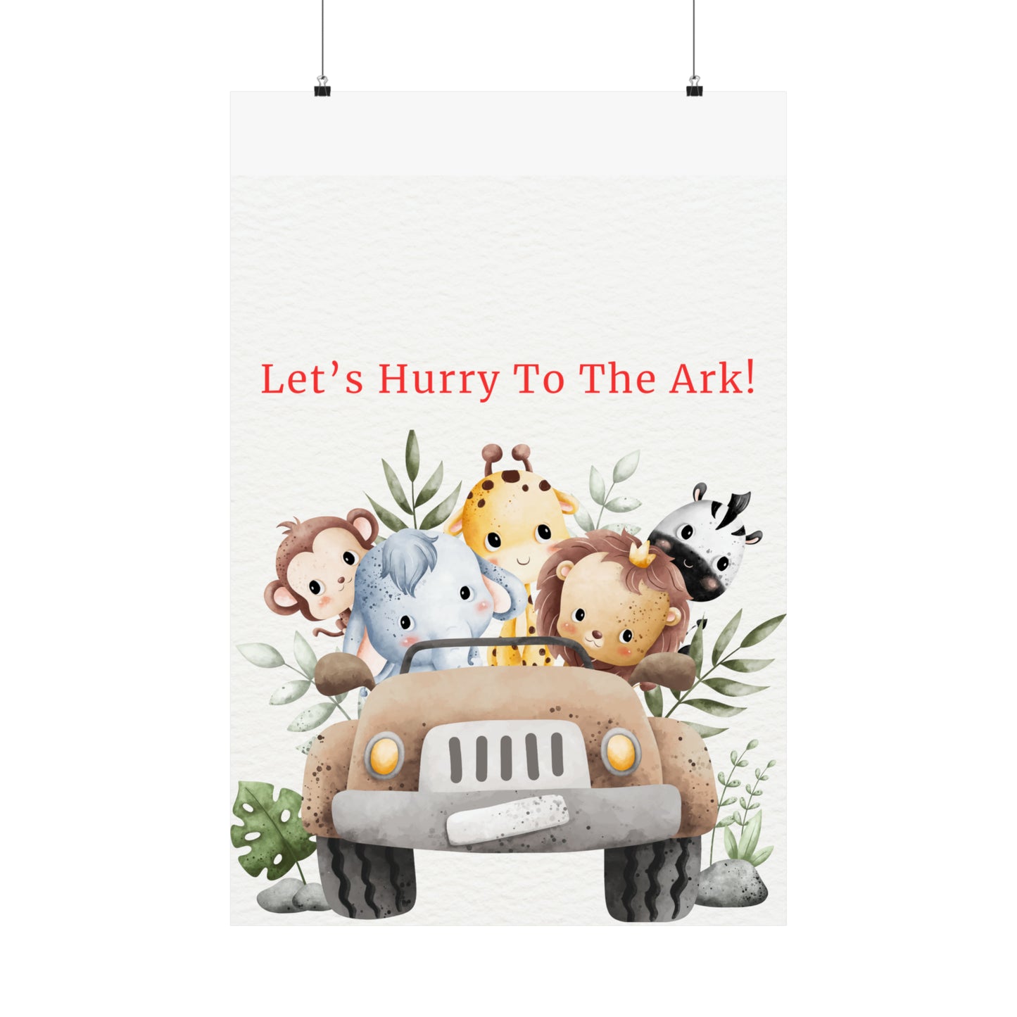 Matte Vertical Posters