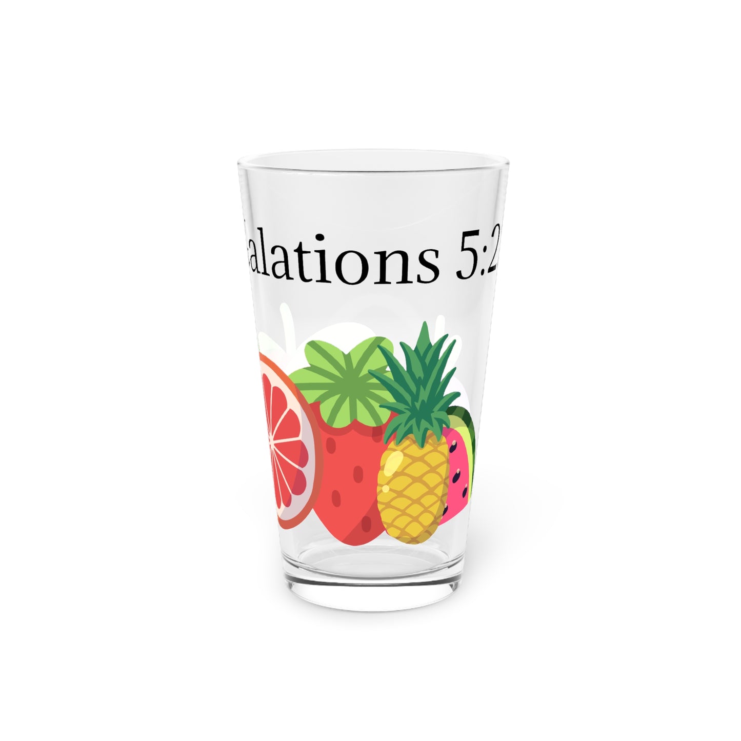 Pint Glass, 16oz Gakations 5:22