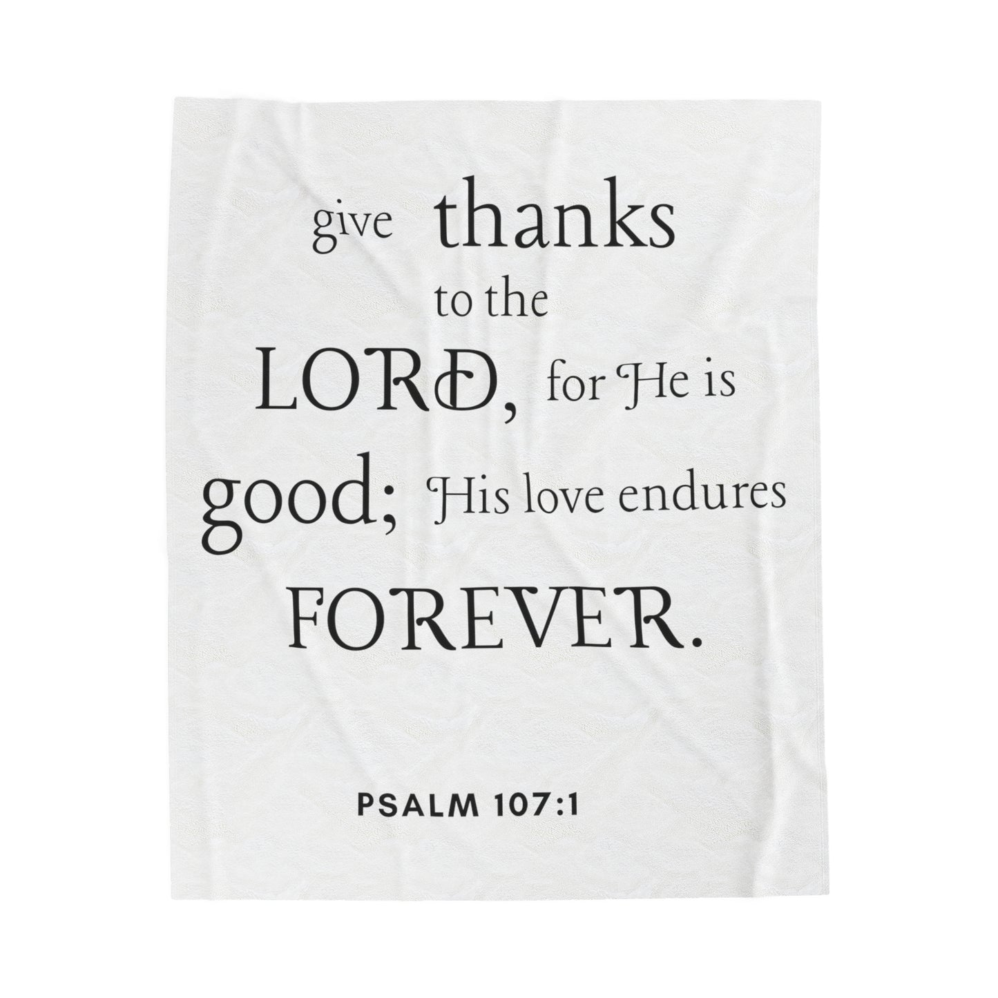 Velveteen Plush Blanket