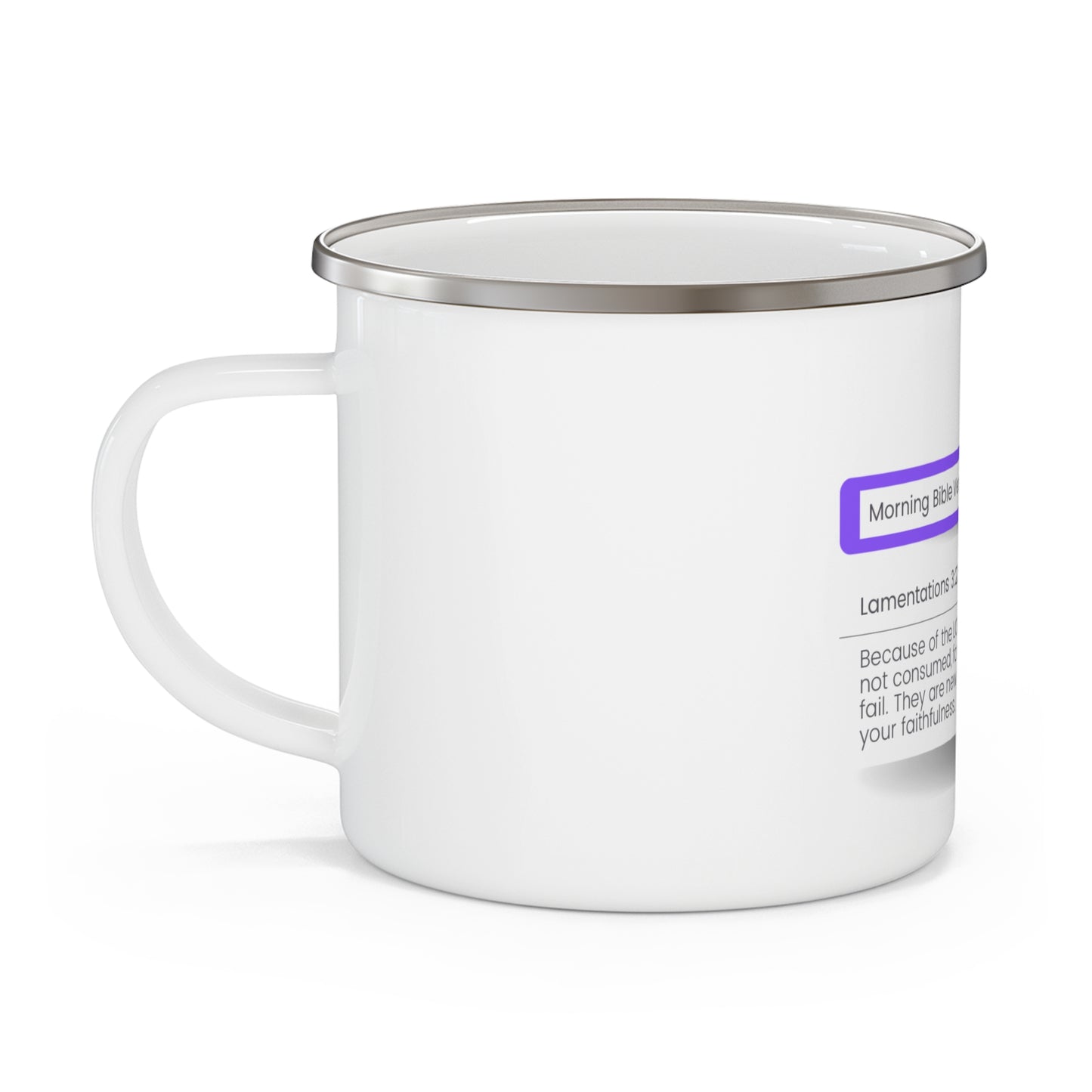 Enamel Camping Mug